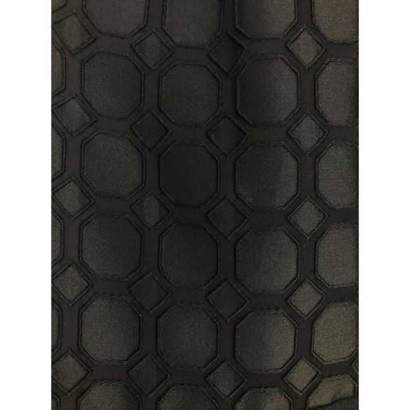 Carmen Marc Valvo Sleeveless Sheath Dress Black Sz 8 May Fit 6 - Picture 4 of 6